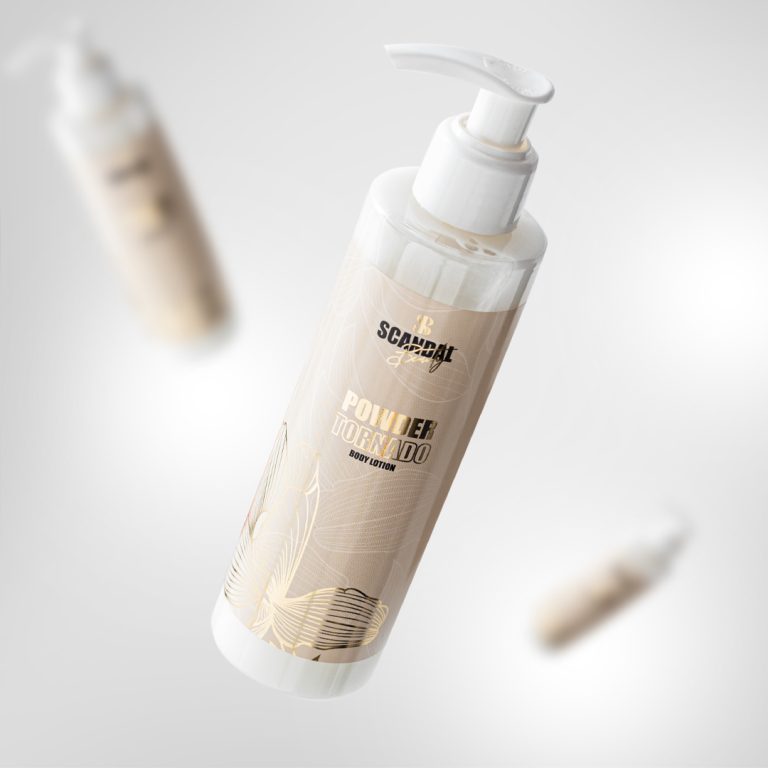 BODY LOTION SCANDAL TOUCH “POWDER TORNADO” ΜΕ ΑΡΩΜΑ ΠΟΥΔΡΑΣ, 200ML