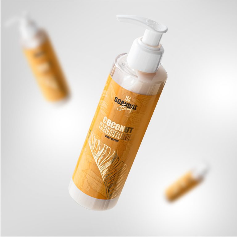 BODY LOTION SCANDAL TOUCH “COCONUT WATERFALL” ΜΕ ΑΡΩΜΑ ΒΑΝΙΛΙΑΣ – καρύδας και κρίνο της Κοιλάδας, 200ML