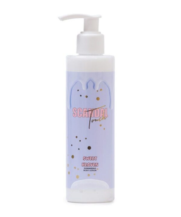 SHIMMER BODY LOTION SCANDAL TOUCH ‘SWEET HEAVEN” με λάμψη και άρωμα MUSK, 200ml