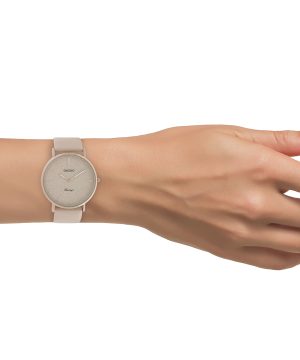 Alternative view of OOZOO Timepieces Pink Leather Strap C20166