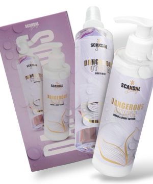 ΣΕΤ ΠΕΡΙΠΟΙΗΣΗΣ ΣΩΜΑΤΟΣ “DANGEROUS UTOPIA” ΜΕ ΑΡΩΜΑ ΔΡΟΣΙΑΣ – ΛΟΣΙΟΝ & ΣΠΡΕΪ (2X200ML)