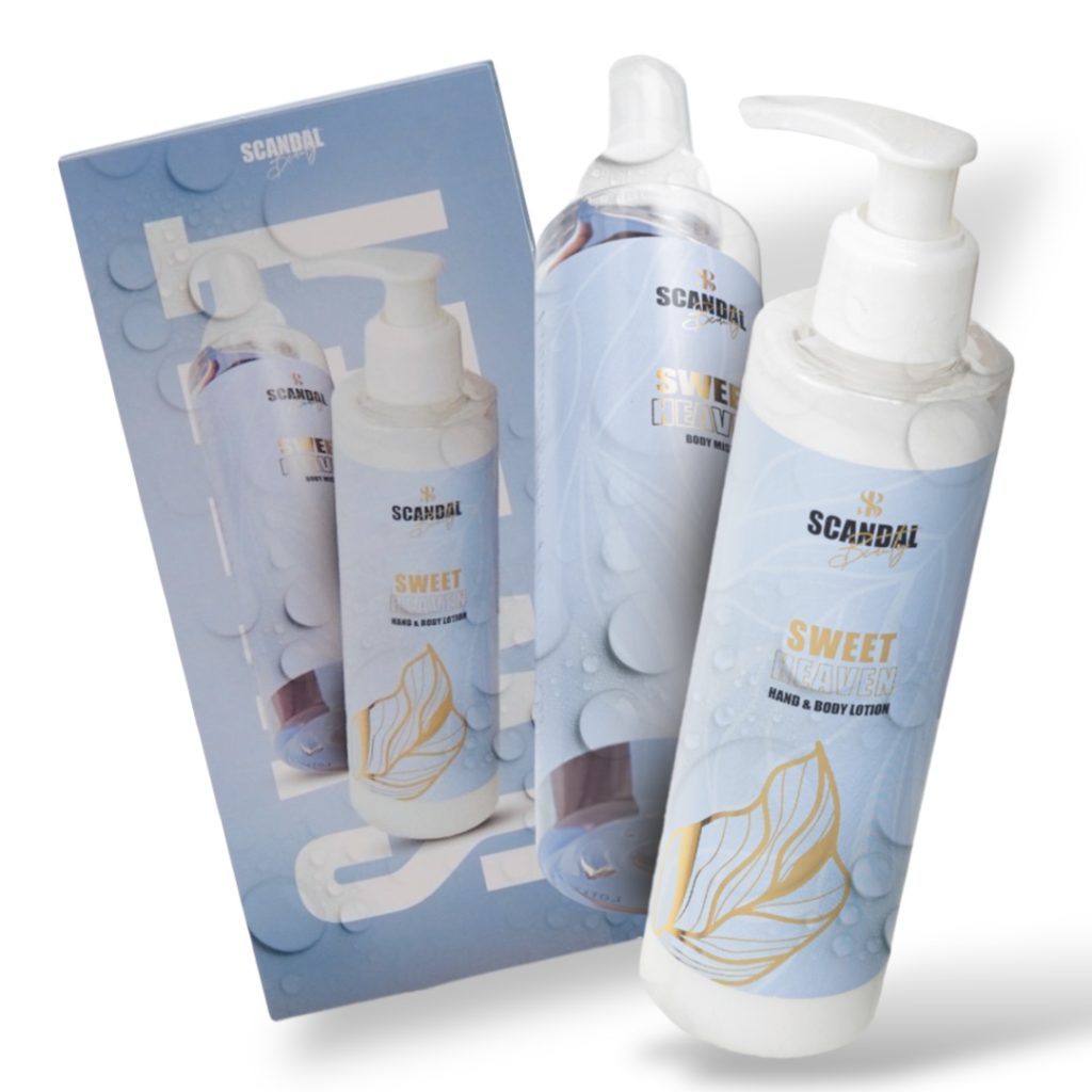 ΣΕΤ ΠΕΡΙΠΟΙΗΣΗΣ ΣΩΜΑΤΟΣ “SWEET HEAVEN” ΜΕ ΑΡΩΜΑ MUSK – ΛΟΣΙΟΝ & ΣΠΡΕΪ (2X200ML)