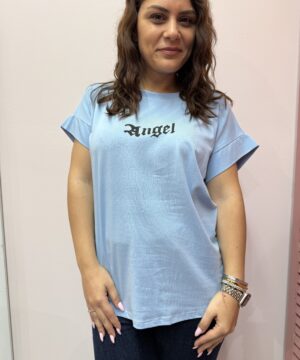 Alternative view of Μπλούζα Angel ‘φτερά’ – γαλάζιο