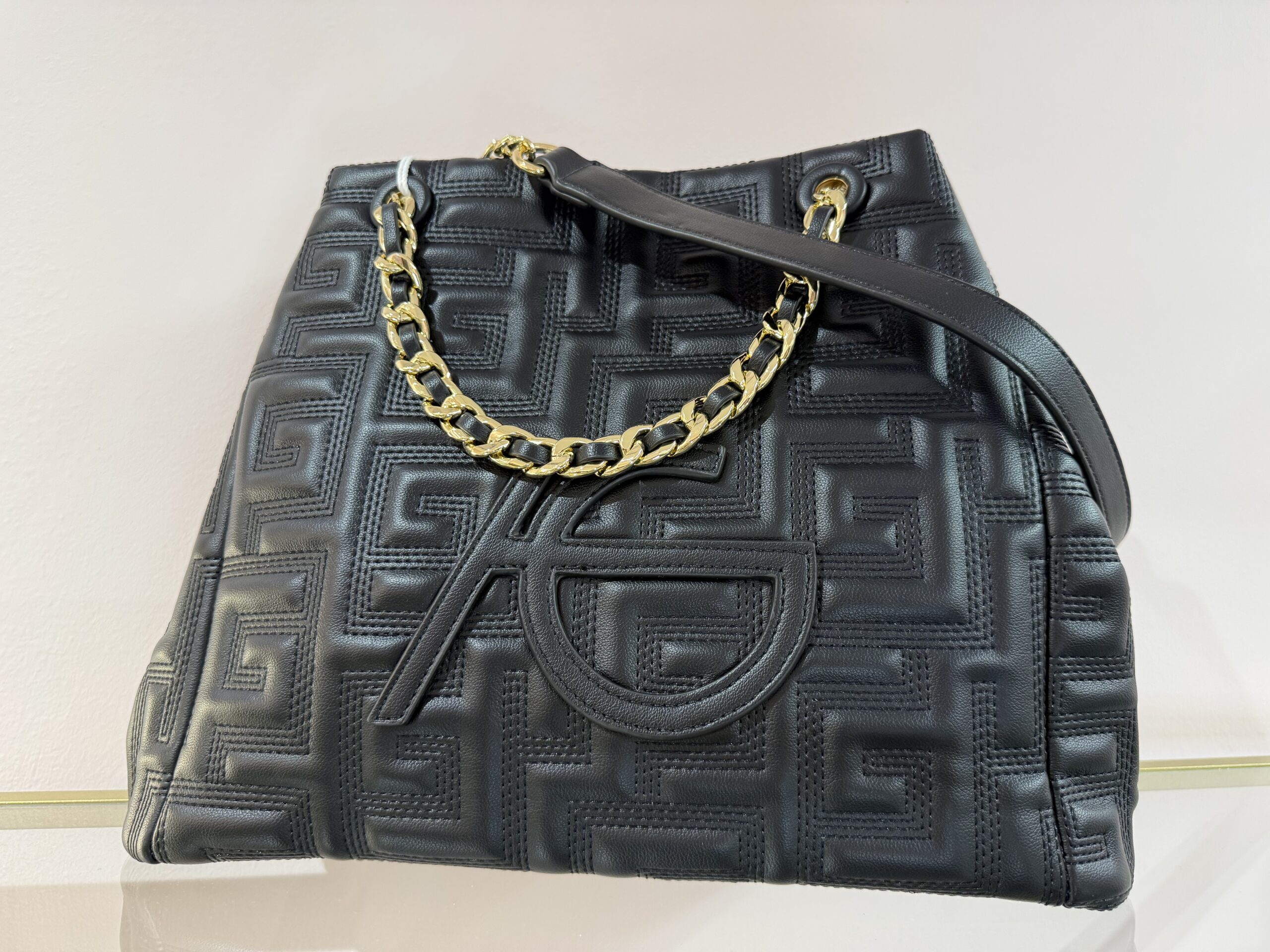 Τσάντα ώμου μαύρη - Ari Georgio - Image 2