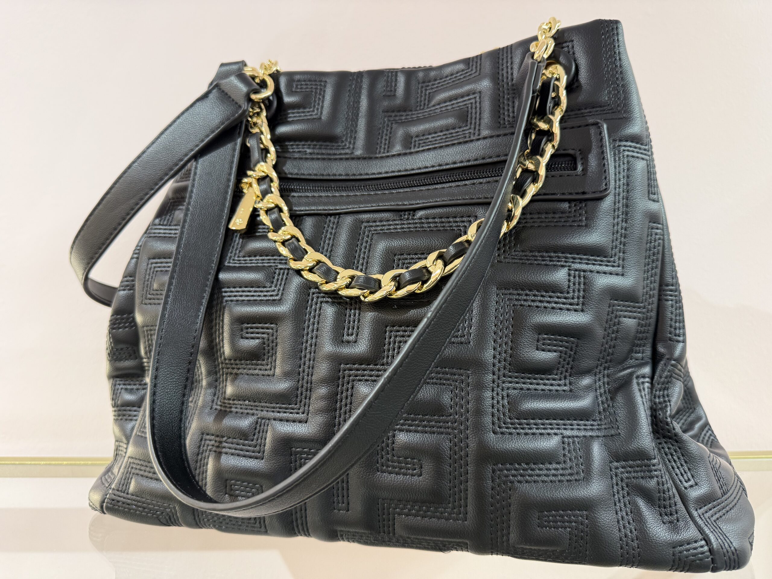 Τσάντα ώμου μαύρη - Ari Georgio - Image 3