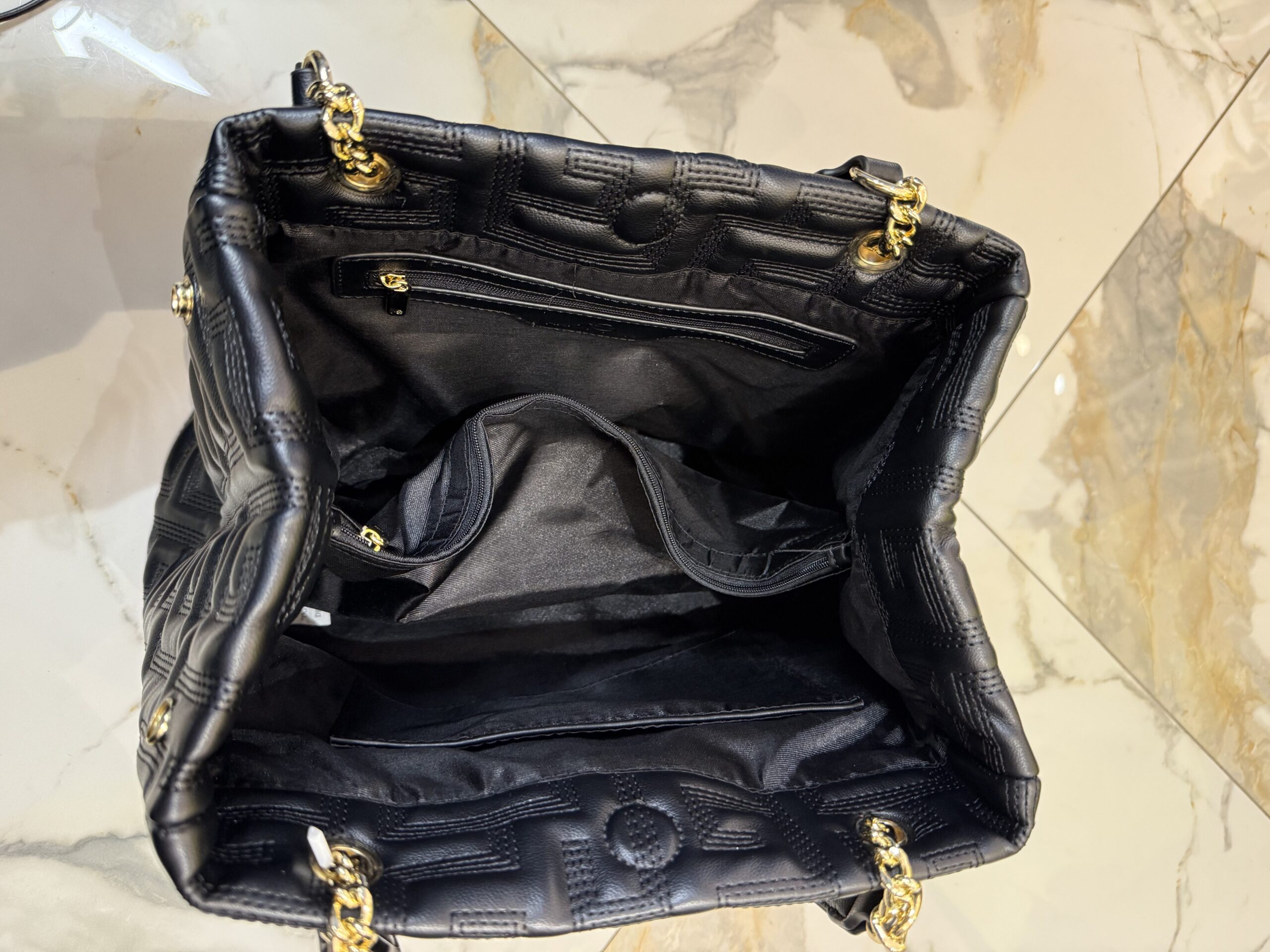 Τσάντα ώμου μαύρη - Ari Georgio - Image 4