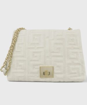 Τσάντα ώμου / χιαστί κρεμ - Ari Georgio