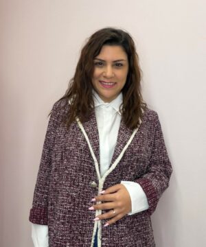 Σακάκι σενιλ - μελιτζανί