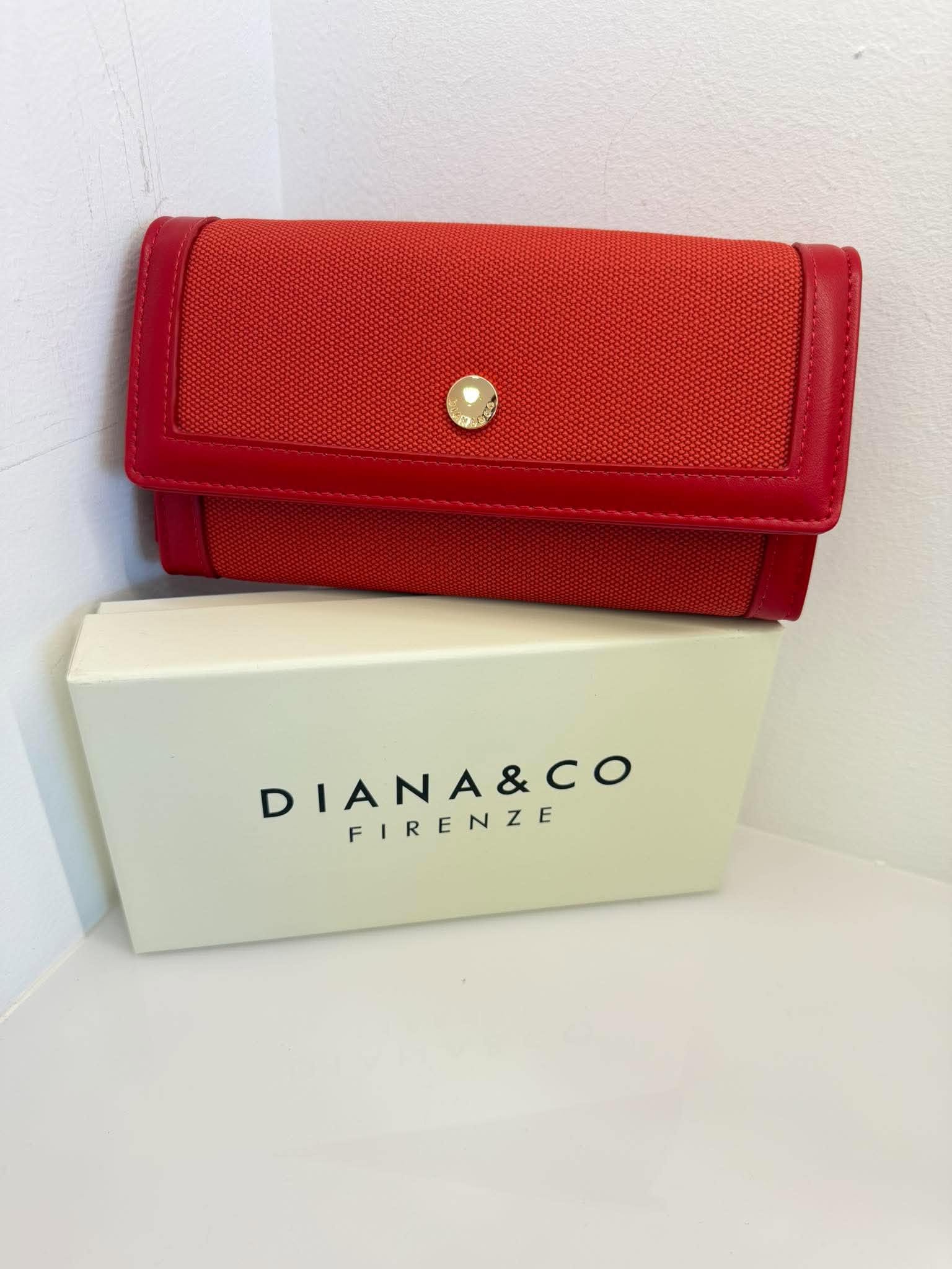 Πορτοφόλι Diana and co –κόκκινο